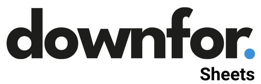 DownforSheets
